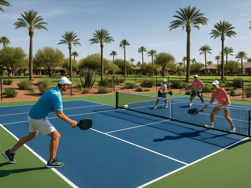 Pickleball Courts Are Coming to Every Arizona Club